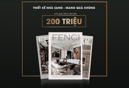THIẾT KẾ NHÀ SANG - MANG QUÀ KHỦNG