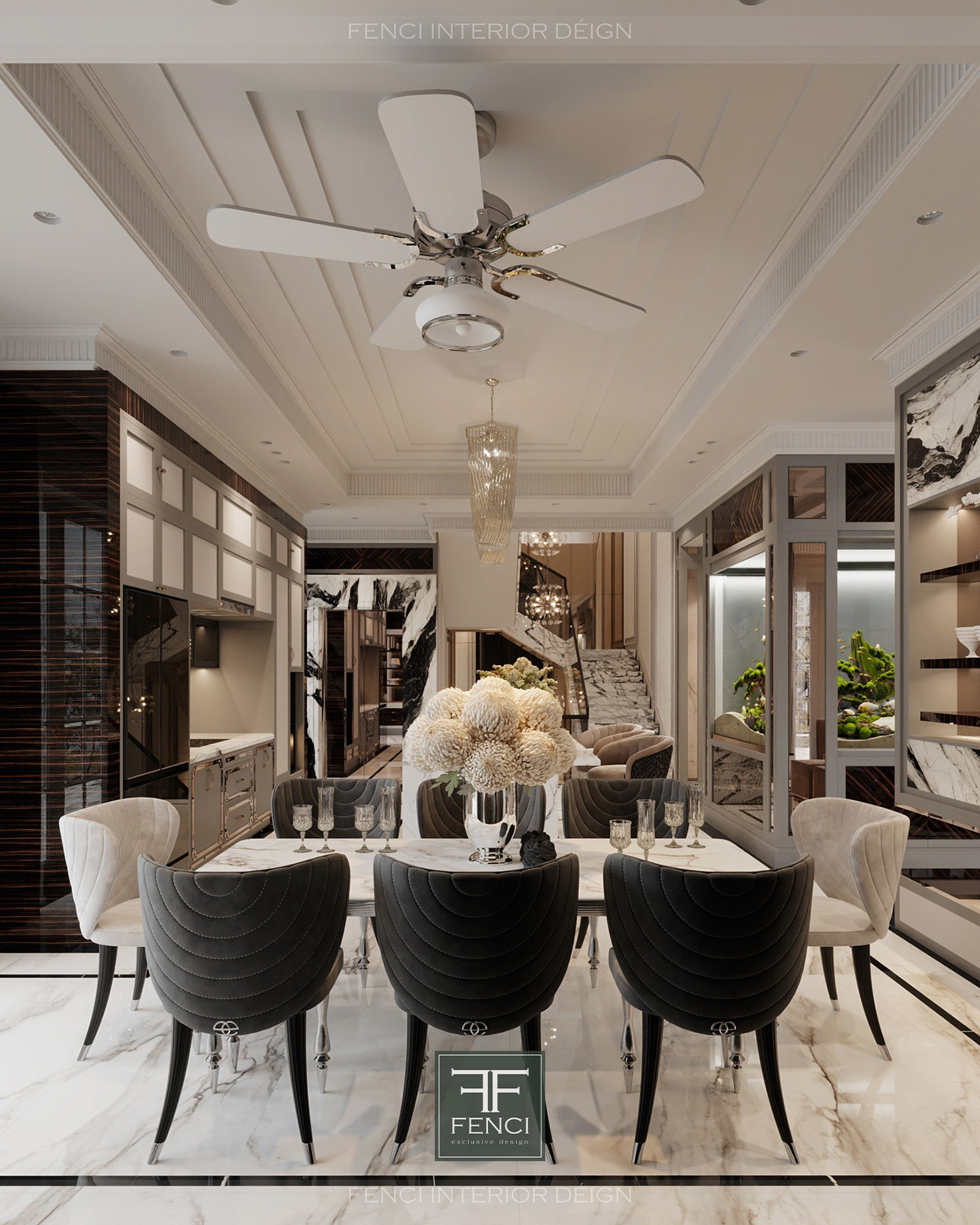 thiết kế thi công nội thất biệt thự quận 2