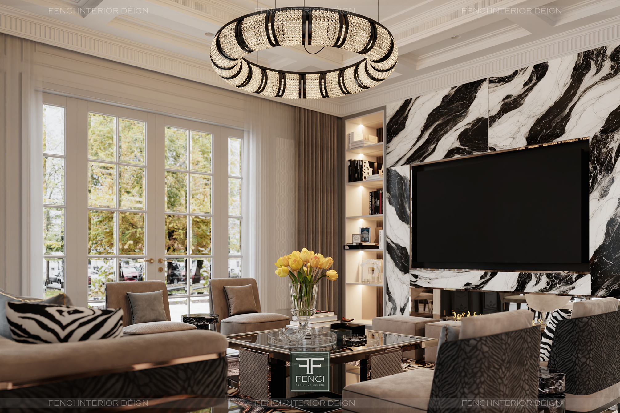 thiết kế thi công nội thất biệt thự quận 2