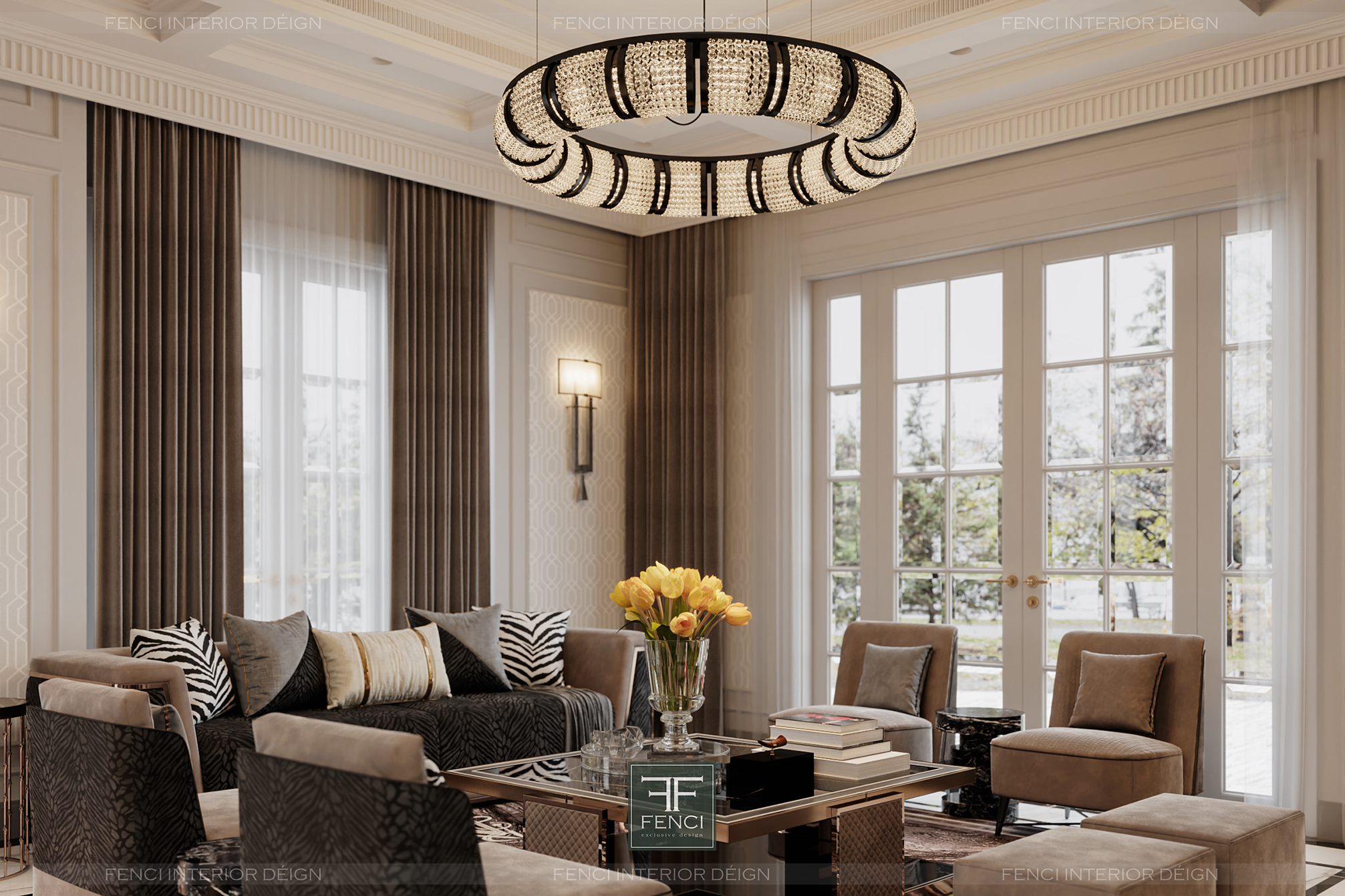 thiết kế thi công nội thất biệt thự quận 2