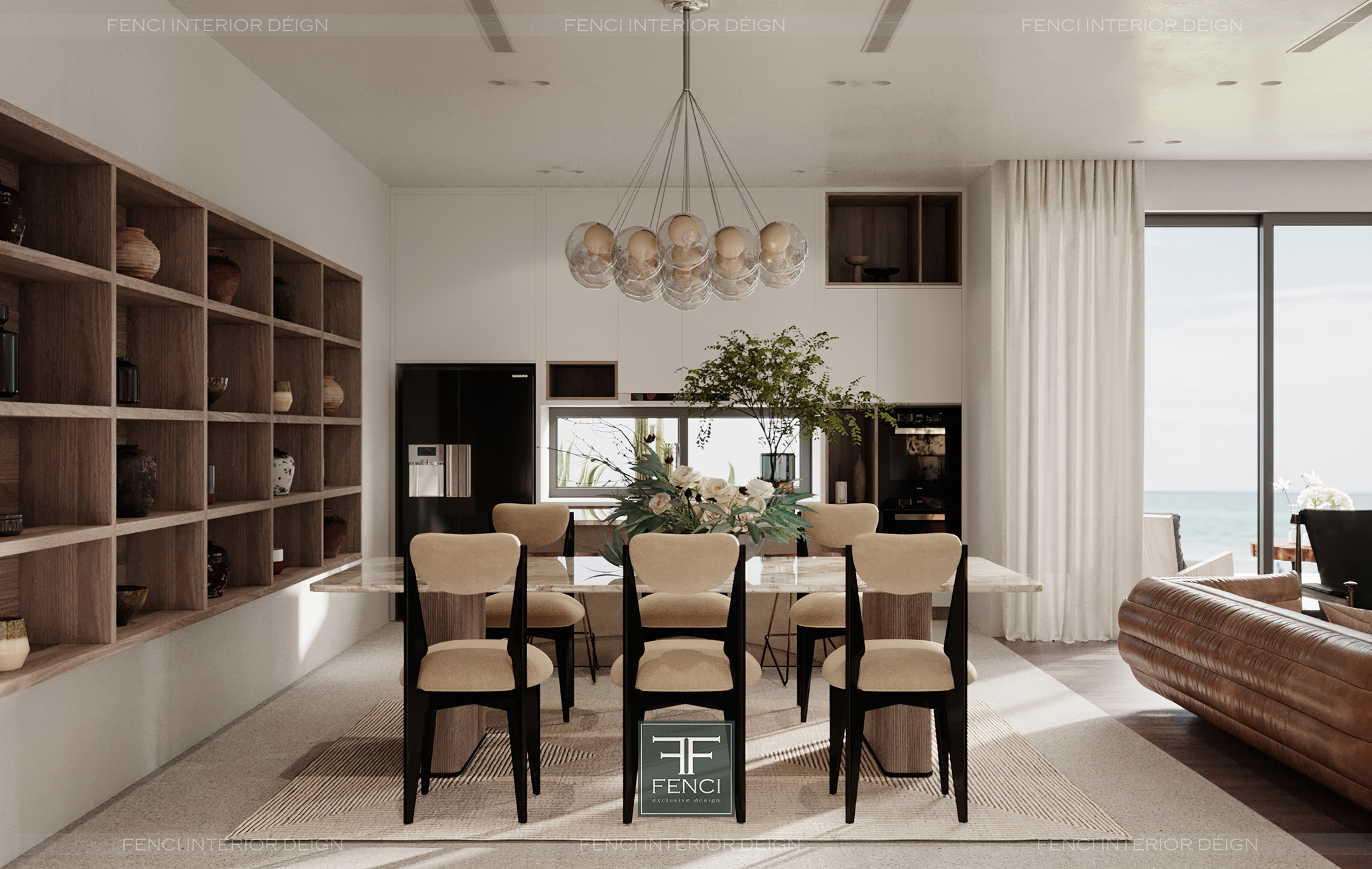 thiết kế thi công nội thất phong cách wabi sabi