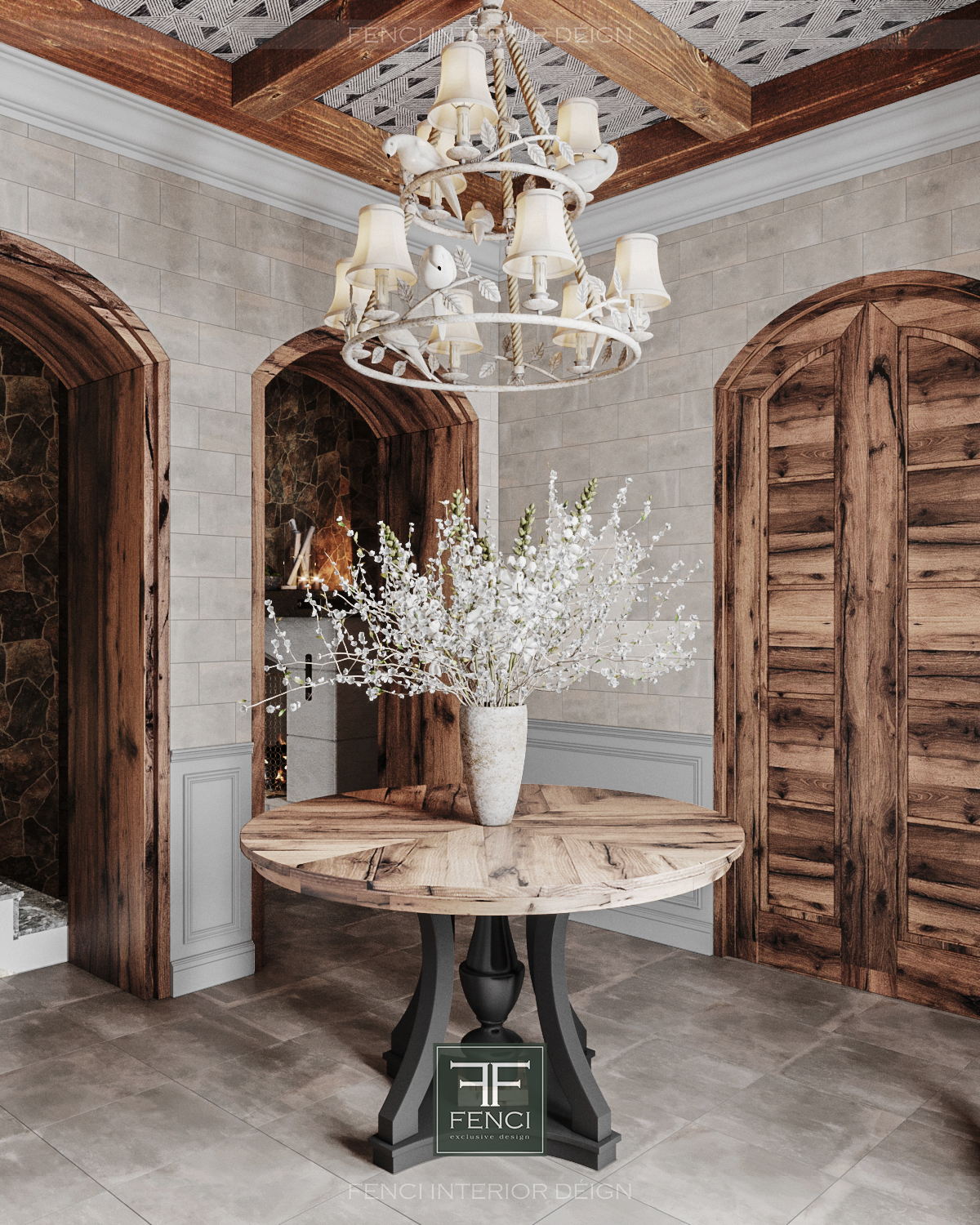 thiết kế thi công nội thất farmhouse tại hồ chí minh