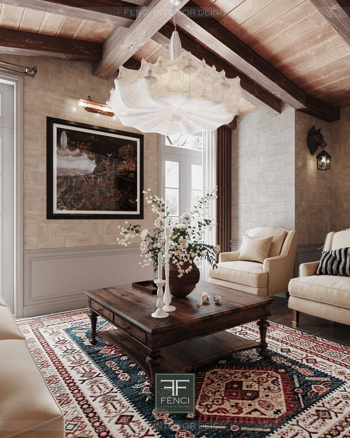 thiết kế thi công nội thất farmhouse tại hồ chí minh
