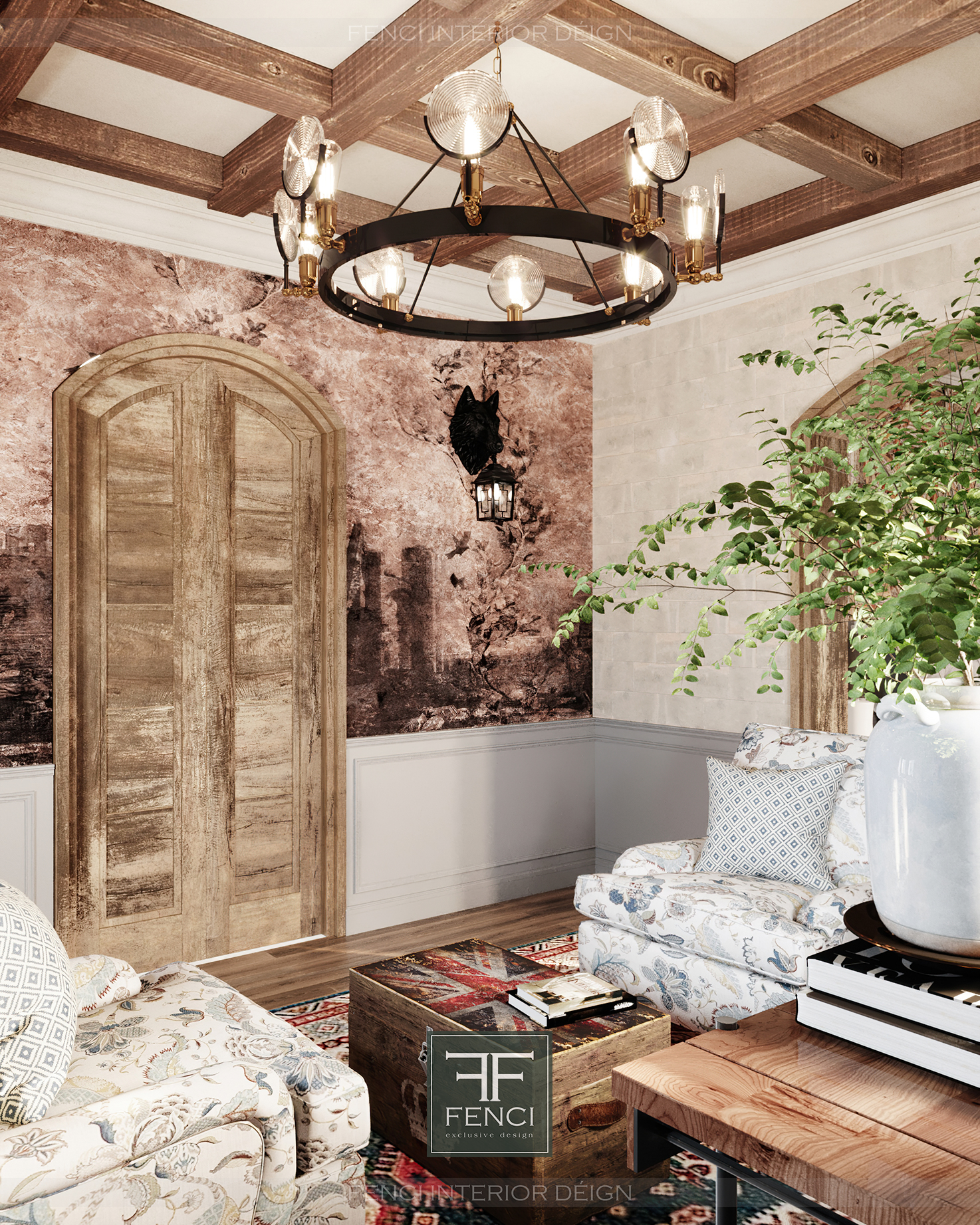 thiết kế thi công nội thất farmhouse tại hồ chí minh