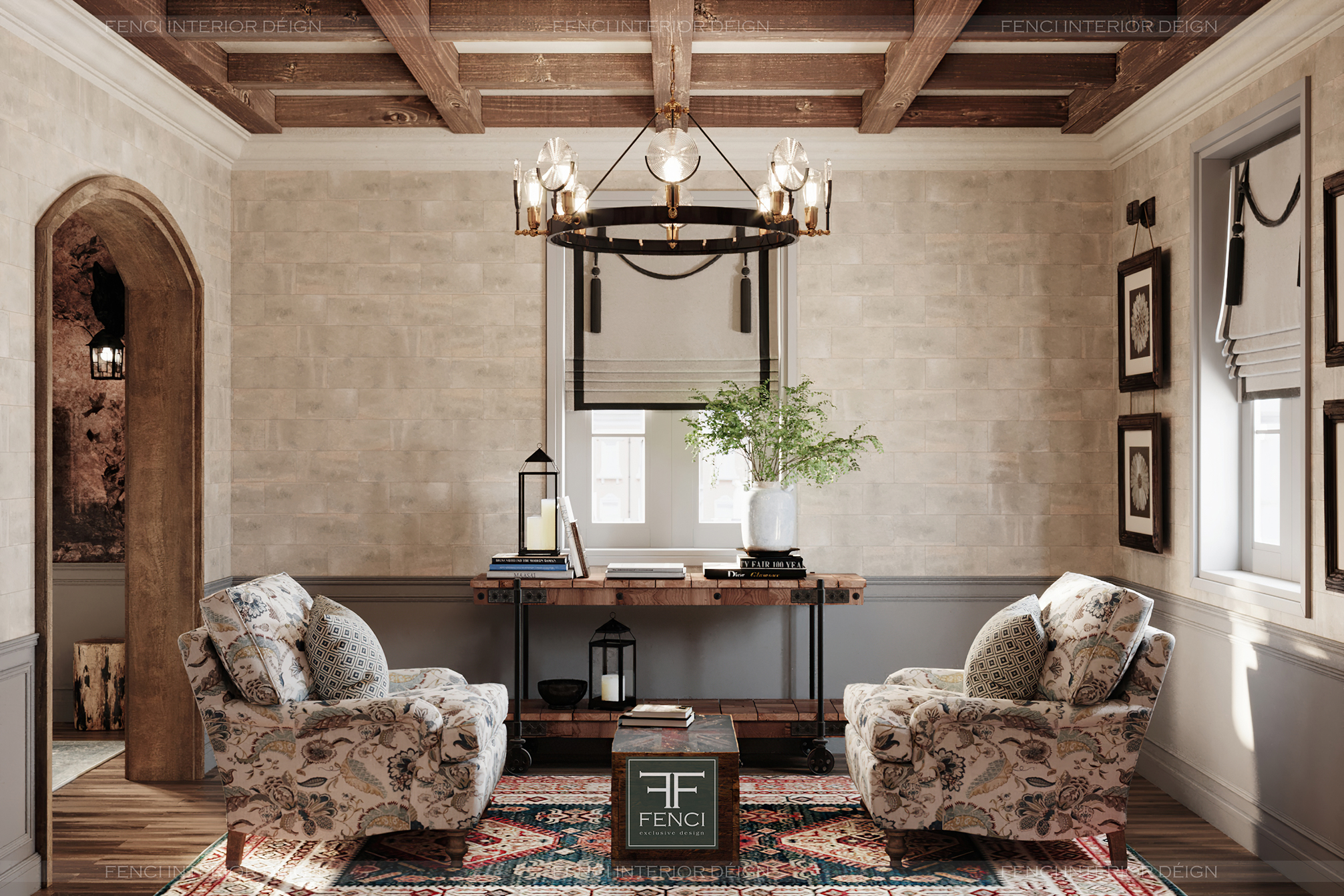 thiết kế thi công nội thất farmhouse tại hồ chí minh
