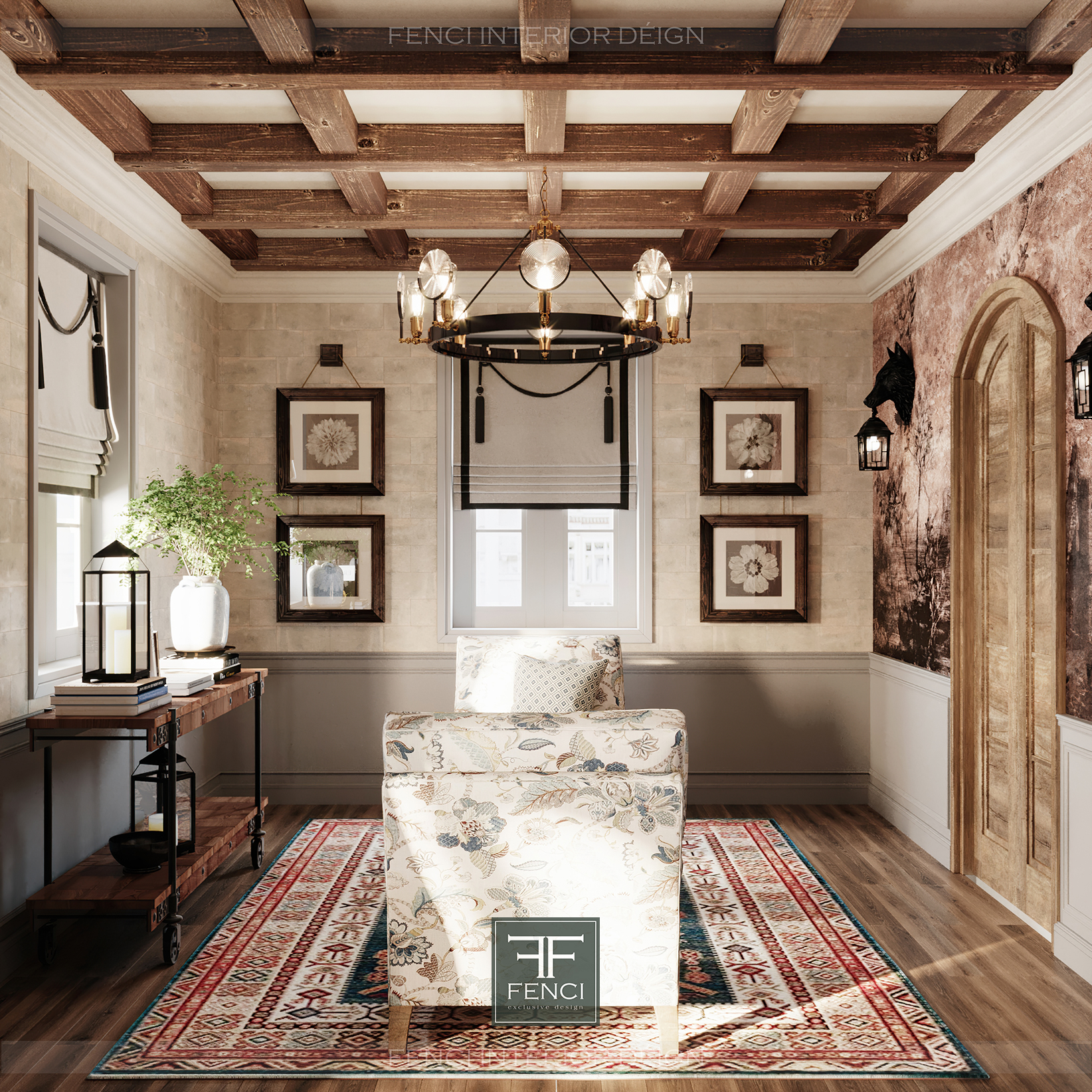 thiết kế thi công nội thất farmhouse tại hồ chí minh
