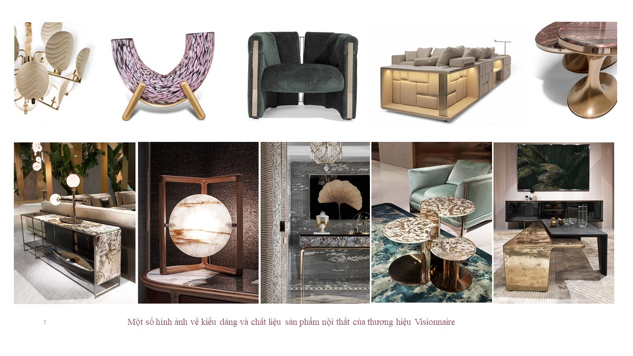 thương hiệu nội thất Visionnaire