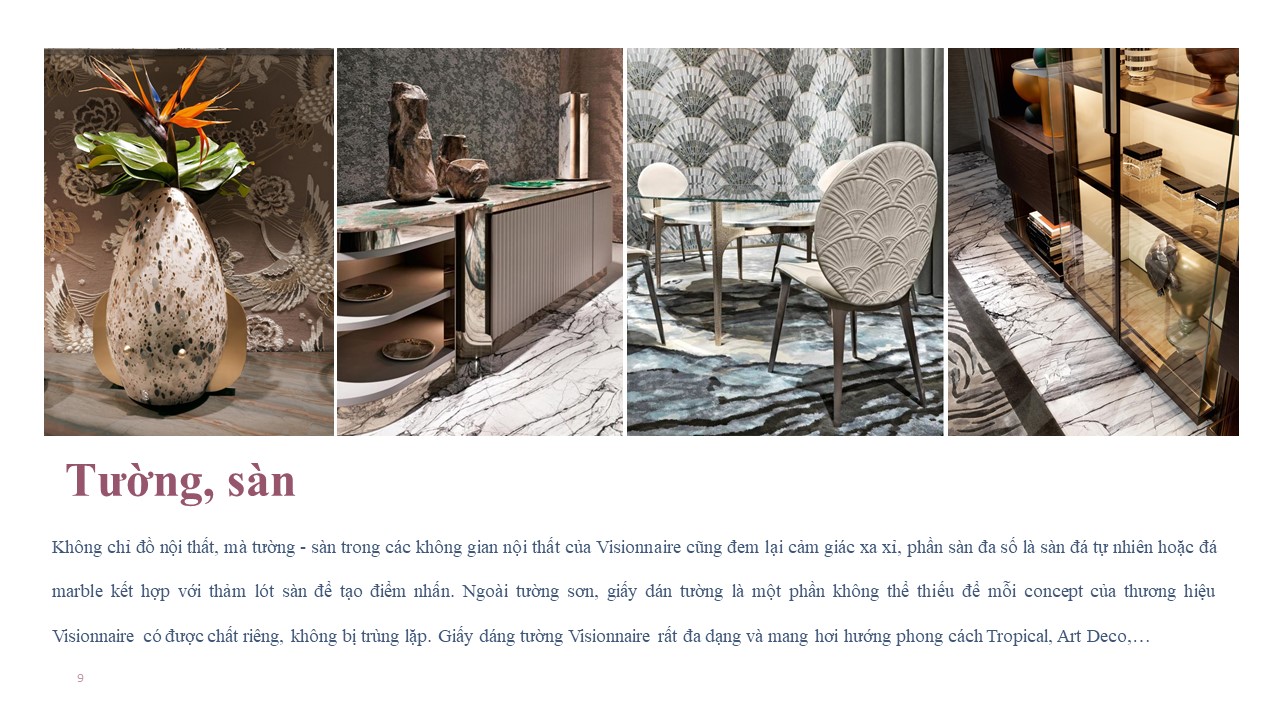thương hiệu nội thất Visionnaire